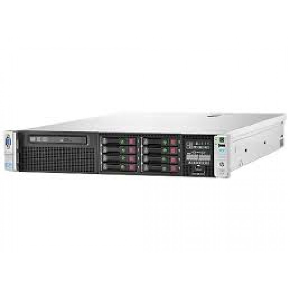 Сервер HP Proliant DL380p Gen8, 2x E5-2690 v2 10C 3.0GHz, 2x16GB-R, P420i 2GB FBWC (RAID 1+0/5/5+0) noHDD (8/16 SFF 2.5'') 2x750W Plat+,2x10Gb 533FLR-T Adapter,DVDRW,iLO4,Rack2U,3y