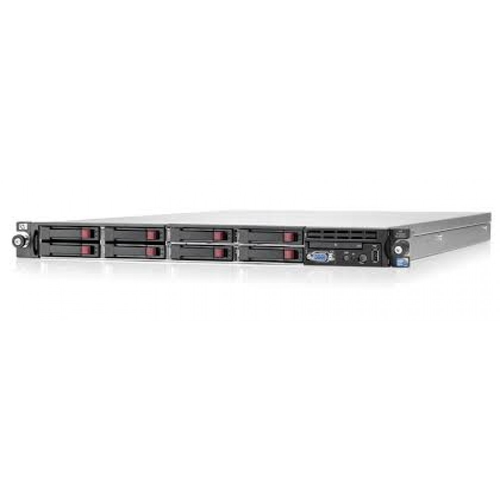 Сервер Proliant DL360R06 E5504 (Rack1U XeonQC 2.0Ghz(4Mb)/2x2GbRD/P410i(ZM/RAID1+0/1/0)/noHDD(4(8upgr))SFF/noDVD/iLO2std/2xGigEth/1xRPS460)