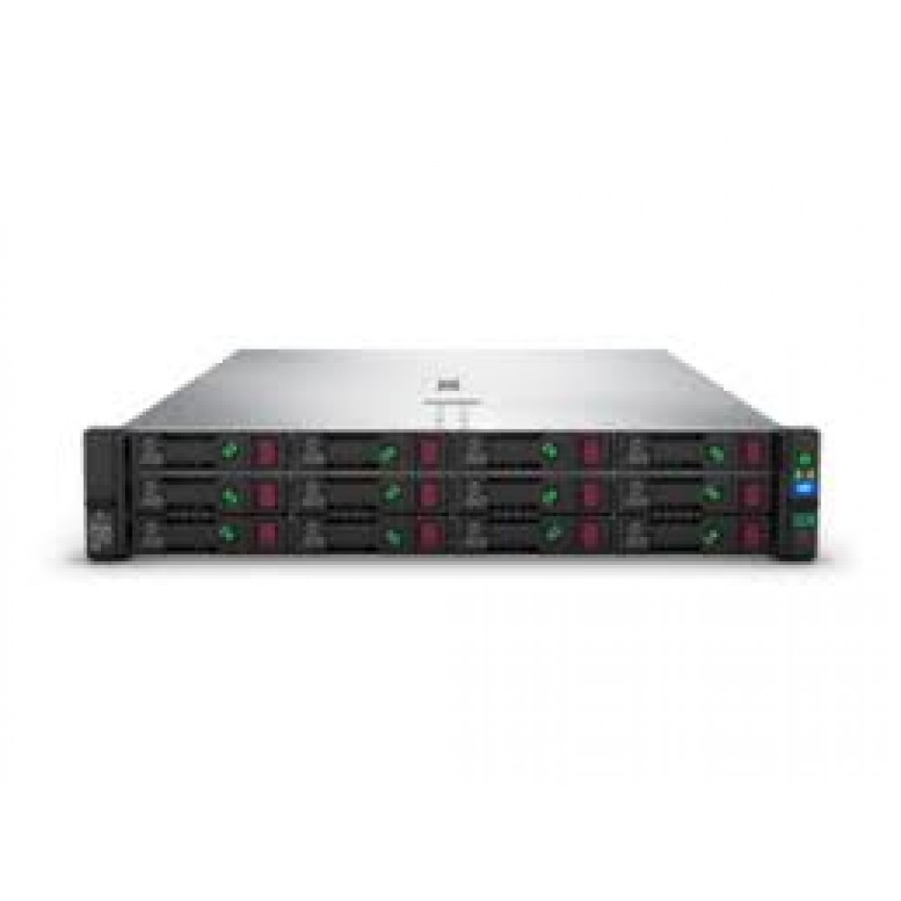 Сервер HPE DL380 Gen10, 1(up2)x 3106 Xeon-B 8C 1.7GHz, 1x16GB-R DDR4, P816i-a/4GB (RAID 1+0/5/5+0/6/6+0/1+0 ADM) 2x1TB 6G SATA 7.2K HP (12 LFF 3.5'' HP) 1x800W (up2), 4x1Gb/s, noDVD, iLO5, Rack2U, 3-3-3