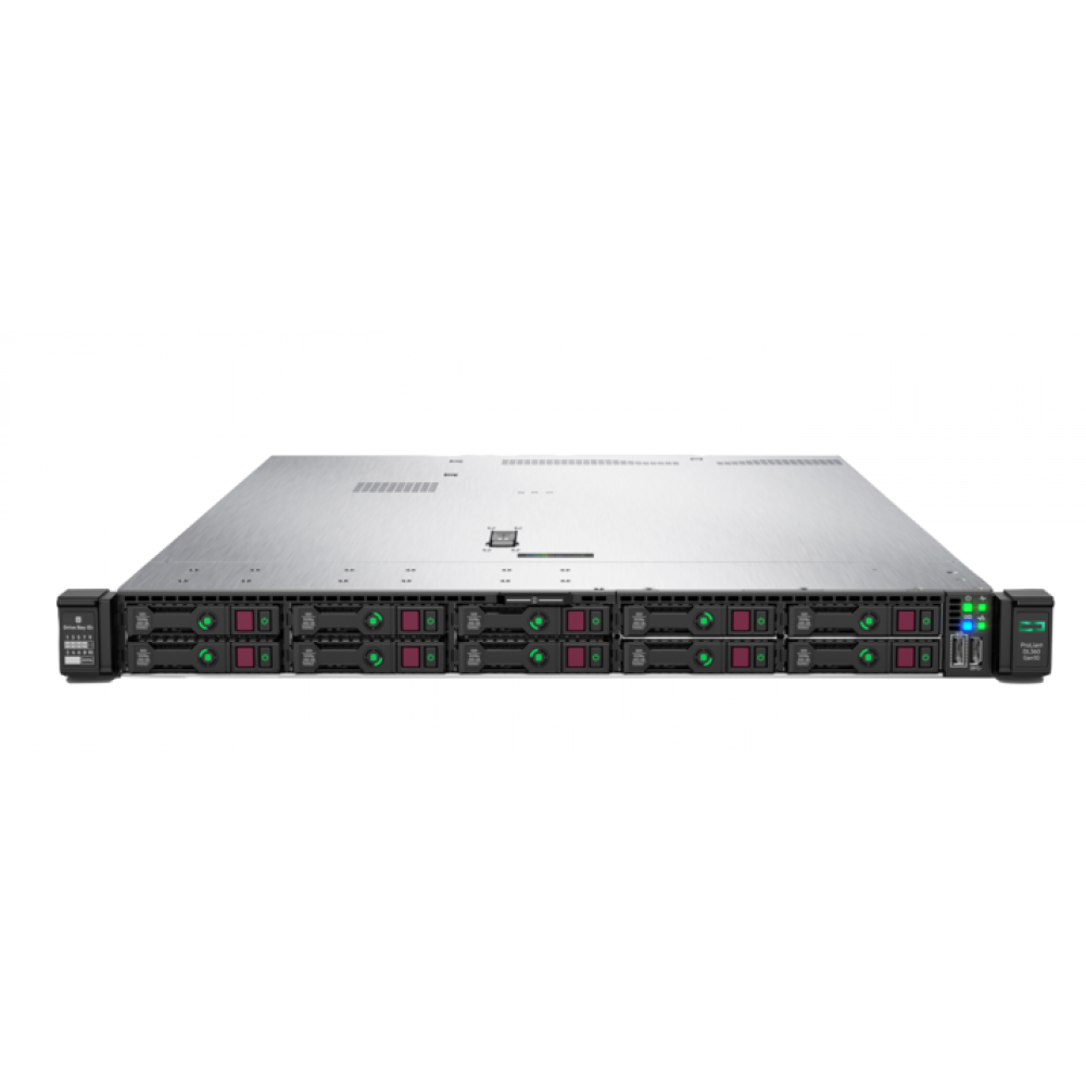 Сервер HPE Proliant DL325 Gen10 7302P Rack(1U)/EPYC16C 3GHz(128MB)/1x16GbR1D_2933/P408i-aFBWC(2GB/RAID 0/1/10/5/50/6/60)/noHDD(8/up10)SFF/ noDVD/iLOstd/5DRHPFans/4x1GbEth/EasyRK/1x800w(2up)
