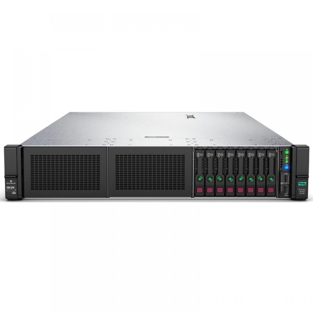 Сервер HPE Proliant DL380 Gen10 Gold 6230 Rack(2U)/Xeon20C 2.1GHz(28MB)/2x32GbR2D_2933/P816i-aFBWC(4Gb/RAID 0/1/10/5/50/6/60)/noHDD(8/ 24+6up)SFF/noDVD/iLOstd/4HPFans/4x1GbEth/EasyRK+CMA/2x800wPlat