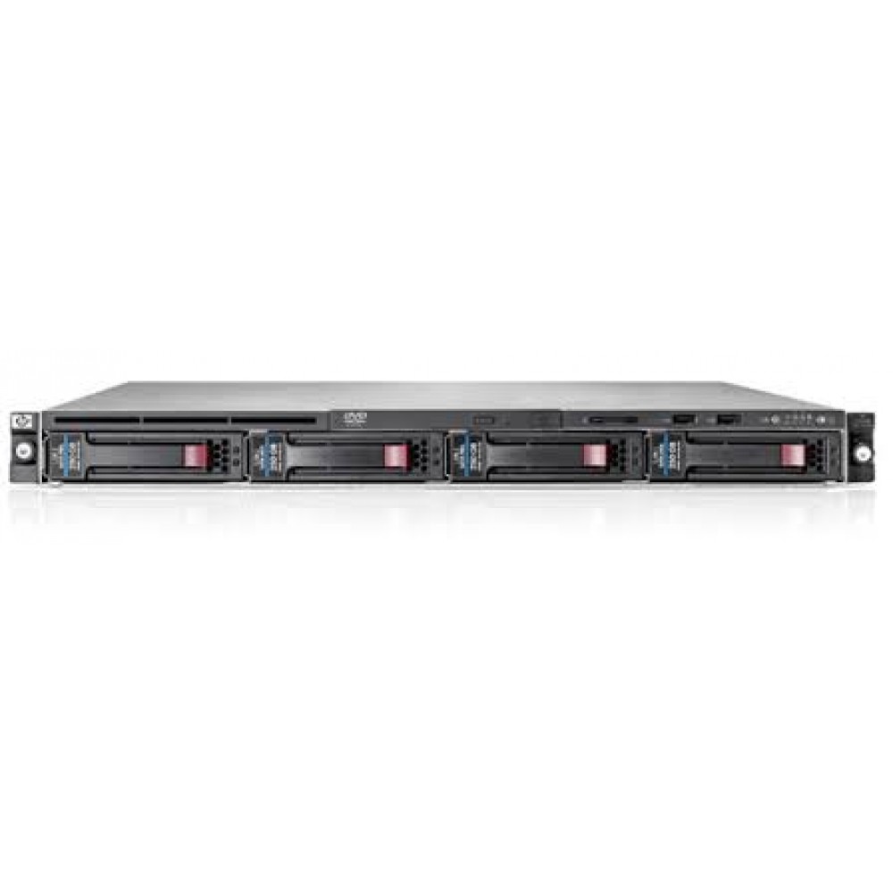 Сервер HP ProLiant DL320G6 E5530 RPS (1URack X2,4GHzQuadCore/8Mb/3x2GbRD/P410(256Mb/RAID5+0/5/1+0/1/0)/no LFFHDD(4)/no DVD/iLO2 std/2xGigEth/2xRPS)