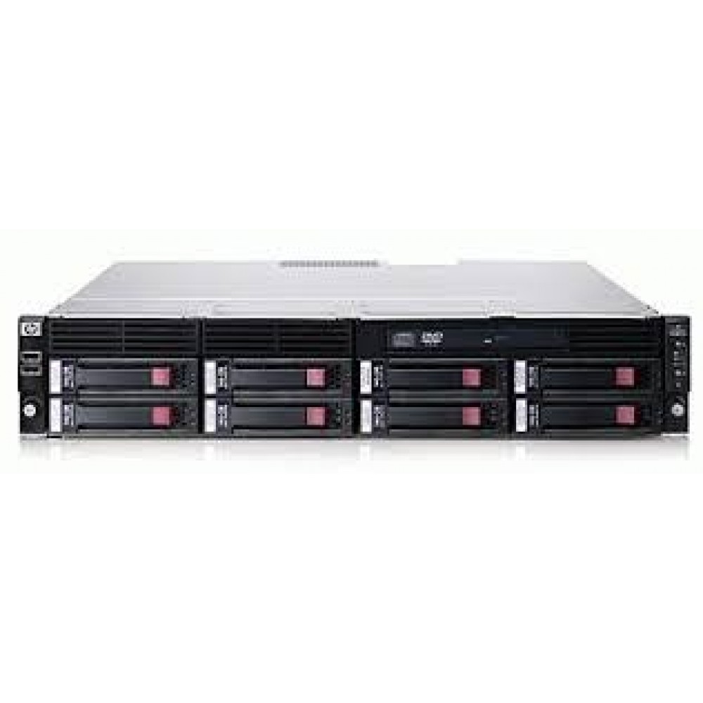 Proliant DL180R05 E5440 Hot plug SATA/SAS (Rack2U XeonQC 2.83Ghz(12Mb) /2x1Gb/P400wBBWC(512Mb/RAID6/5 /1/0)/noHDD LFF(8)/DVD-RW, noFDD/GigEth)
