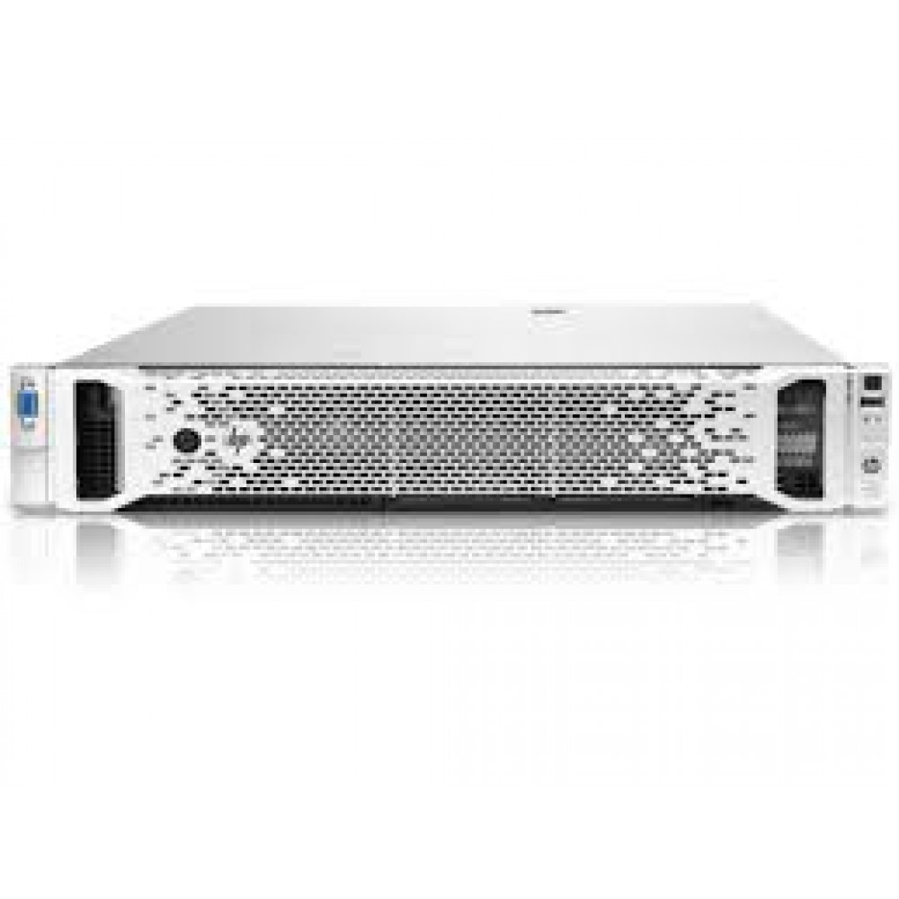 Сервер HP Proliant DL380p Gen8, 1(up2)x E5-2609 v2 4C 2.5GHz, 1x8GB-R, P420i/512MB FBWC (RAID 1+0/5/5+0) 2x300GB 10K SAS (8/16 SFF 2.5'') 1x460W Gld (up2), 4x1Gb/s,DVDRW,iLO4,Rack2U,3y