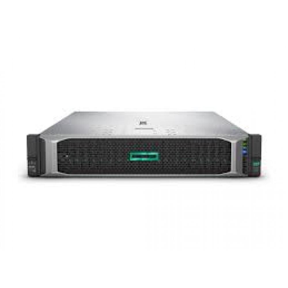 Сервер HPE Proliant DL380 Gen10, 1(up2)x 3104 Xeon-B 6C 1.7GHz, 1x16GB-R DDR4, S100i/ZM (RAID 0,1,5,10) noHDD (8 LFF 3.5