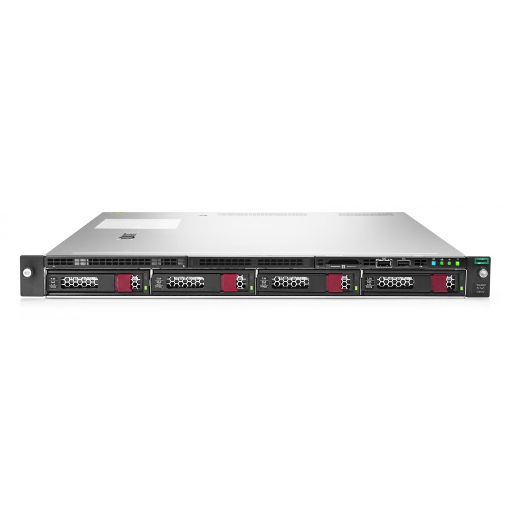 Сервер HPE Proliant DL160 Gen10 Gold 5218 Rack(1U)/Xeon16C 2.3GHz(22Mb)/1x16GbR1D_2933/S100i(ZM/RAID 0/1/10/5)/noHDD(8up)SFF/noDVD/iLOstd/ 3HPfans/2x1GbEth/EasyRK/1x500w(2up)