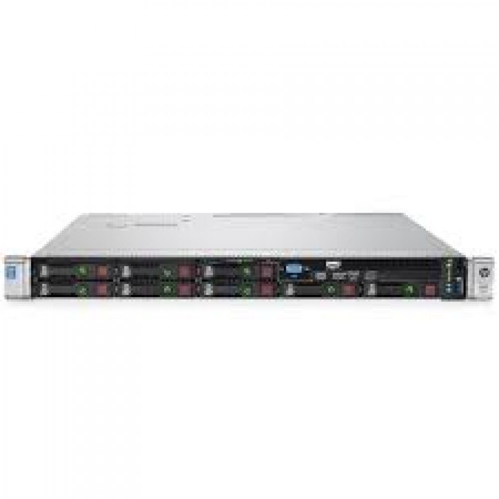 Сервер HPE Proliant DL360 Gen9, 1(up2)x E5-2603v3 6C 1.6 GHz, DDR4-2133 2x8GB-R, P440ar/2GB (RAID 1+0/5/5+0/6/6+0) 2x300GB 10K SAS (8/10 SFF 2.5