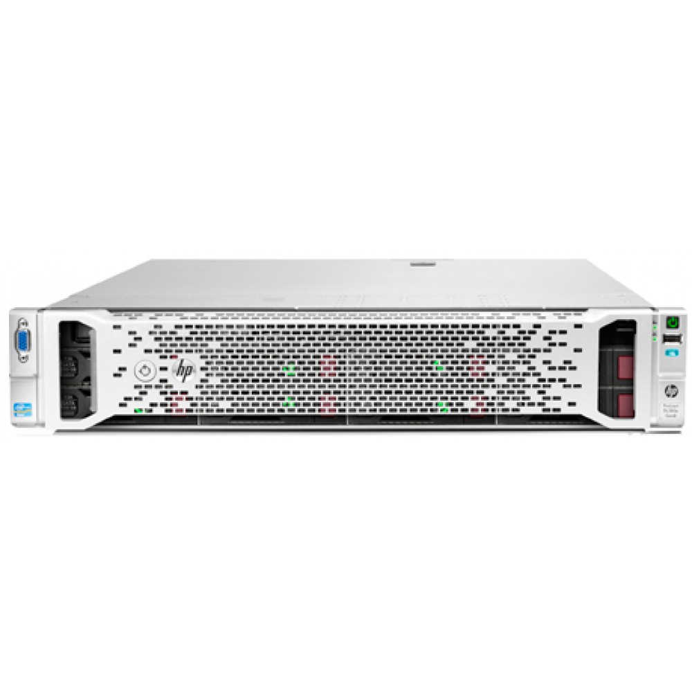 Сервер HP Proliant DL380p Gen8 E5-2620v2 Rack(2U)/1x Xeon 6C 2.1GHz(15MB)/2x8GbR1D_12800(LV)/P420iFBWC(1Gb/RAID0/1/10/5/50/6/60)/3x300Gb10k(8/16up)SFF/DVDRW/iLO ME/4x1GbFLOM/BBRK&CMA/1x750Plat+(2up), an470065-655