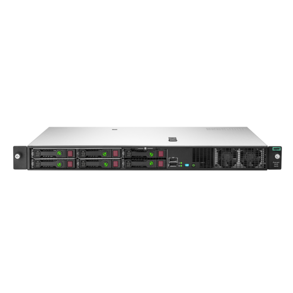 Сервер HPE Proliant DL20 Gen10, 1x Intel Xeon E-2236 6C 3.4GHz, 1x16GB-U DDR4, S100i/ZM (RAID 0,1,5,10) noHDD (4/6 SFF 2.5