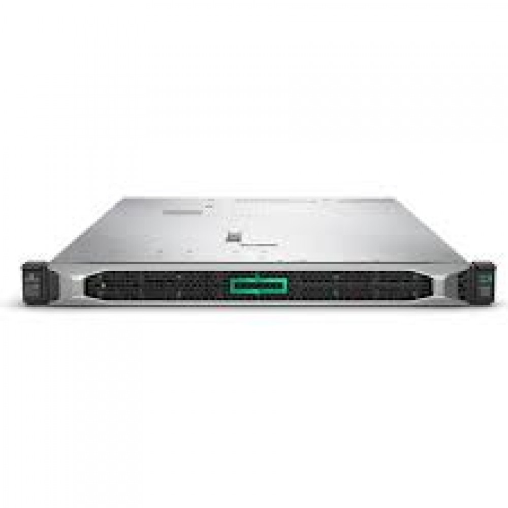 Сервер HPE Proliant DL360 Gen10 Gold 6130 Rack(1U)/2xXeon16C 2.1GHz(22Mb)/2x32GbR2D_2666/P408i-aFBWC(2Gb/RAID 0/1/10/5/50/6/60)/noHDD(10)NVMeSFF/ noDVD/iLOadv/7HPfans/4x1GbEth/2x10/25GB640FLR-SFP/ EasyRK/2x800w