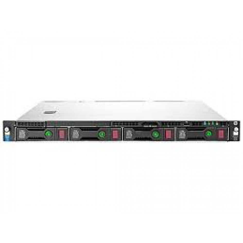 Сервер HPE Proliant DL60 Gen9, 1(up2)x E5-2603v4 6C 1.7GHz, 1x8GB-R DDR4-2400T, B140i/ZM (RAID 1+0/5/5+0) 2x1TB SATA (4 LFF 3.5'' HP) 1x550W NHP NonRPS,2x1Gb/s,DVDRW,iLO4.2, Rack1U, 3-1-1,Rails inc.