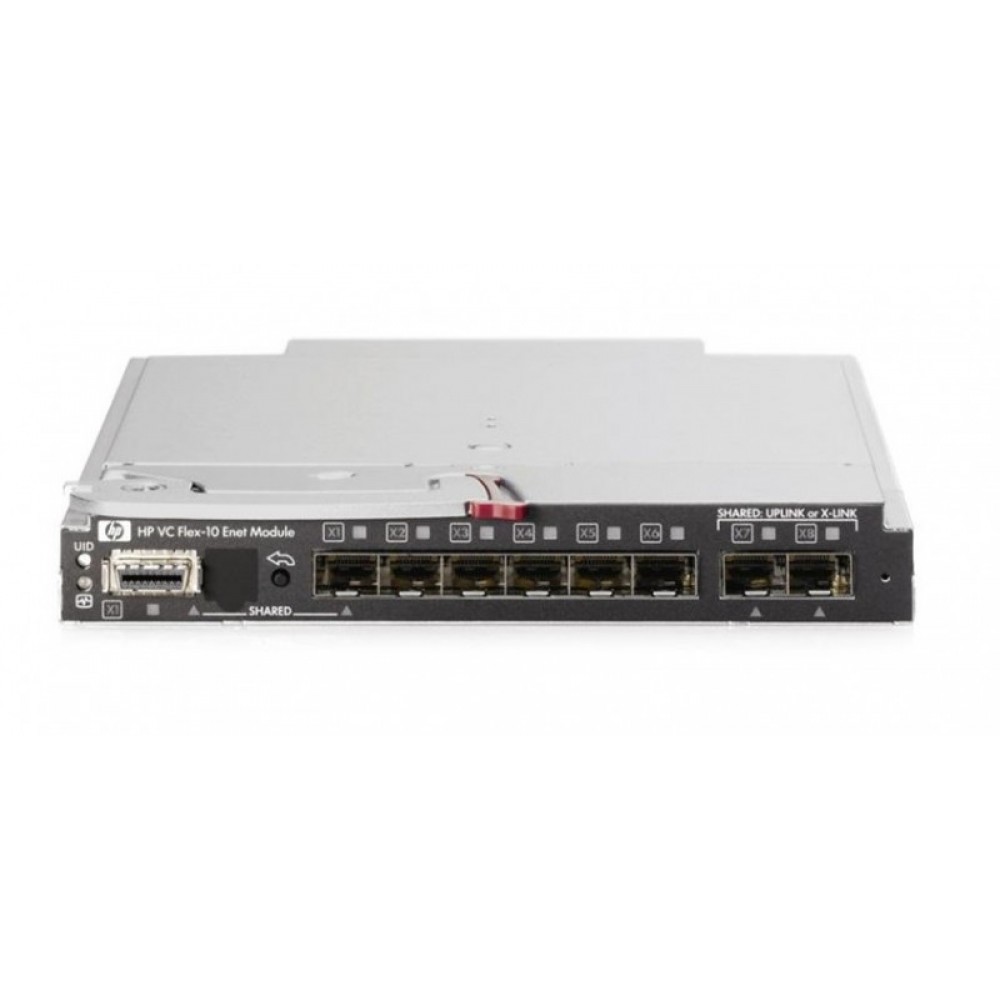 Коммутатор 455880-B21 HP Virtual Connect Flex-10 10Gb for c-Class BladeSystem,2285
