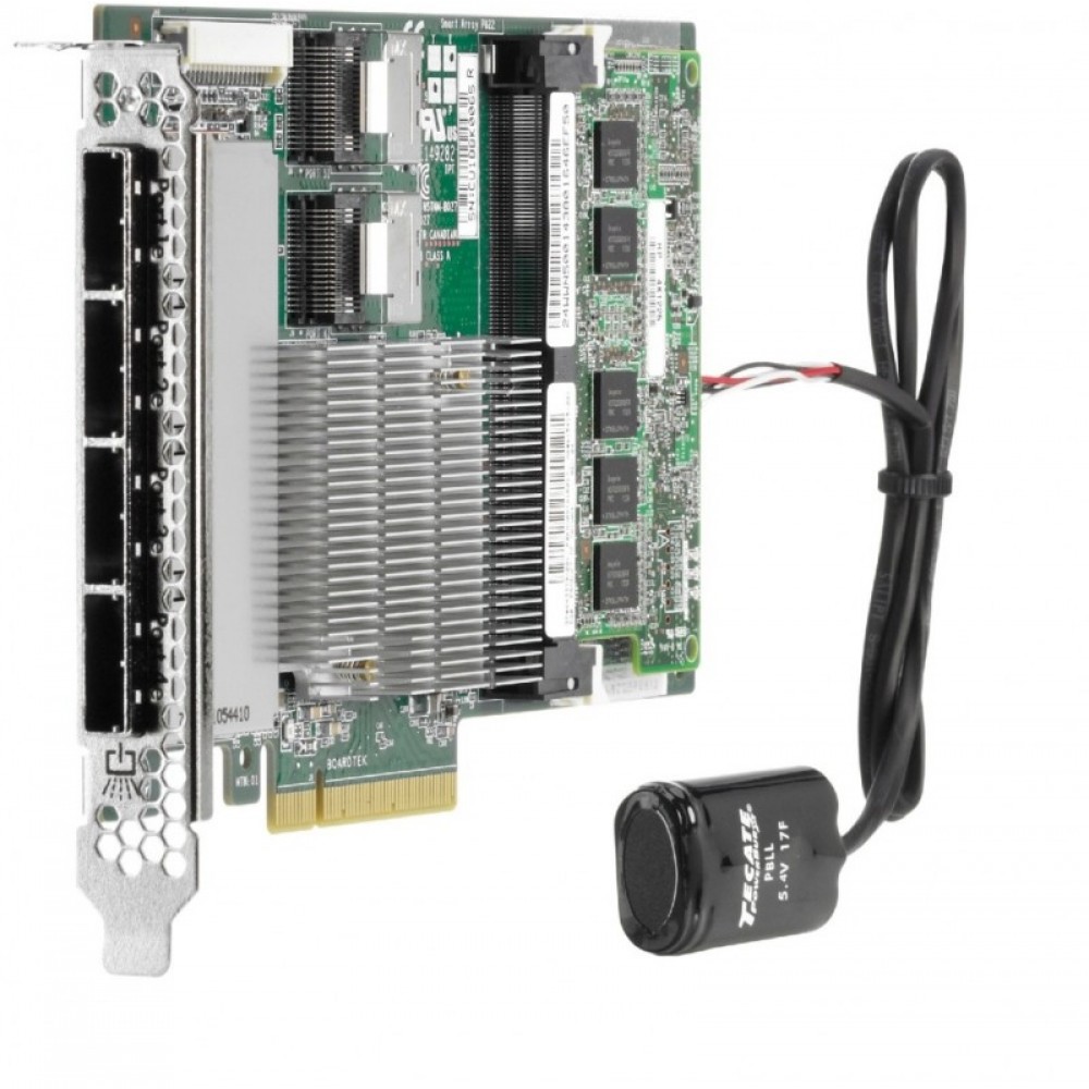 Контроллер 615418-B21 HP Smart Array P822/2GB FBWC 2-ports Int/4-ports Ext SAS,2122