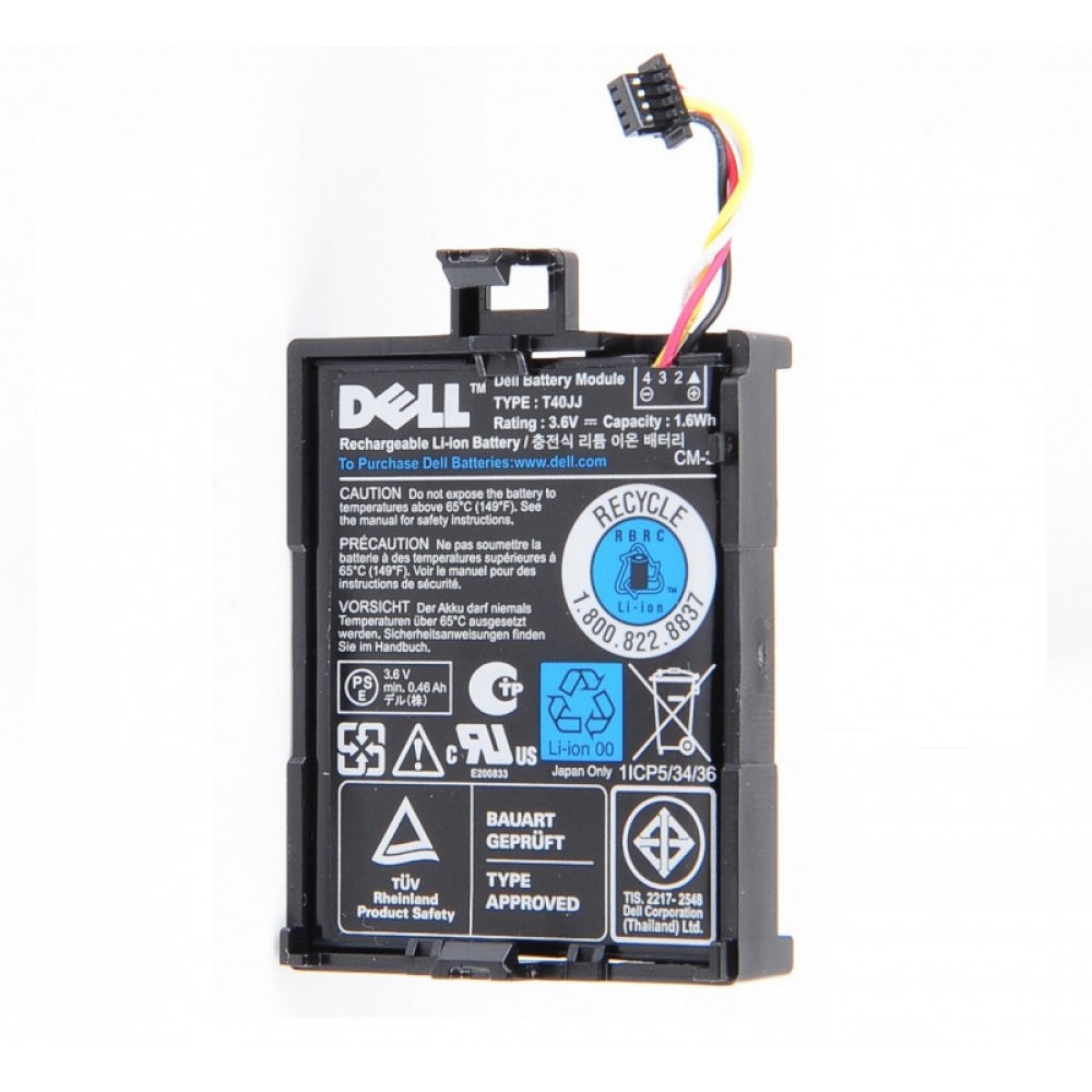 Батарея для контроллера Dell 70K80, T40JJ PERC RAID,1222