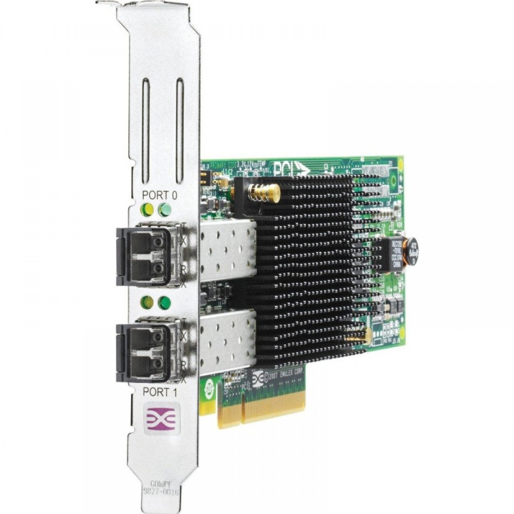 Контроллер AJ763A, AJ763B HP 82E 8Gb 2-port PCIe Fibre Channel Host Bus Adapter,780