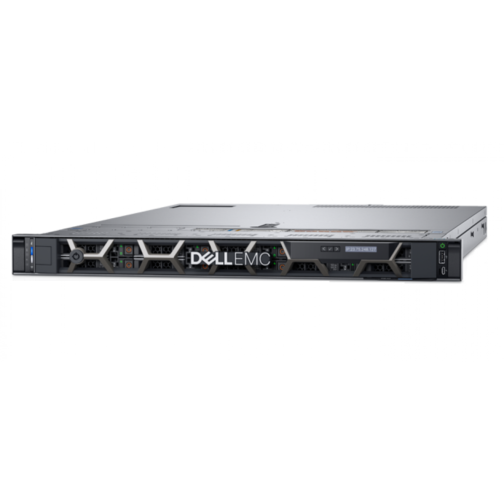 Сервер Dell PowerEdge R640 Silver 4210 1x16Gb 1x1.2Tb 10K SAS H730p,518