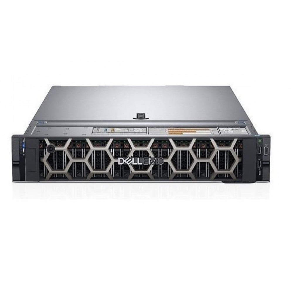 Сервер Dell PowerEdge R740xd 2xSilver 4210 2x16Gb 24x600GB 10k SAS H730p,736
