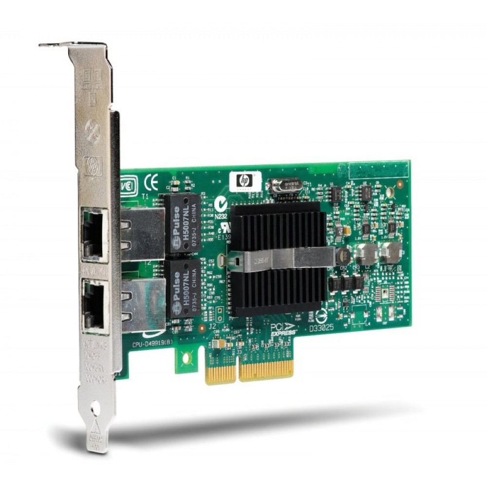 Сетевая карта 412648-B21, 412646-001 HP NC360T PCI-E DP Gigabit Server Adapter,557