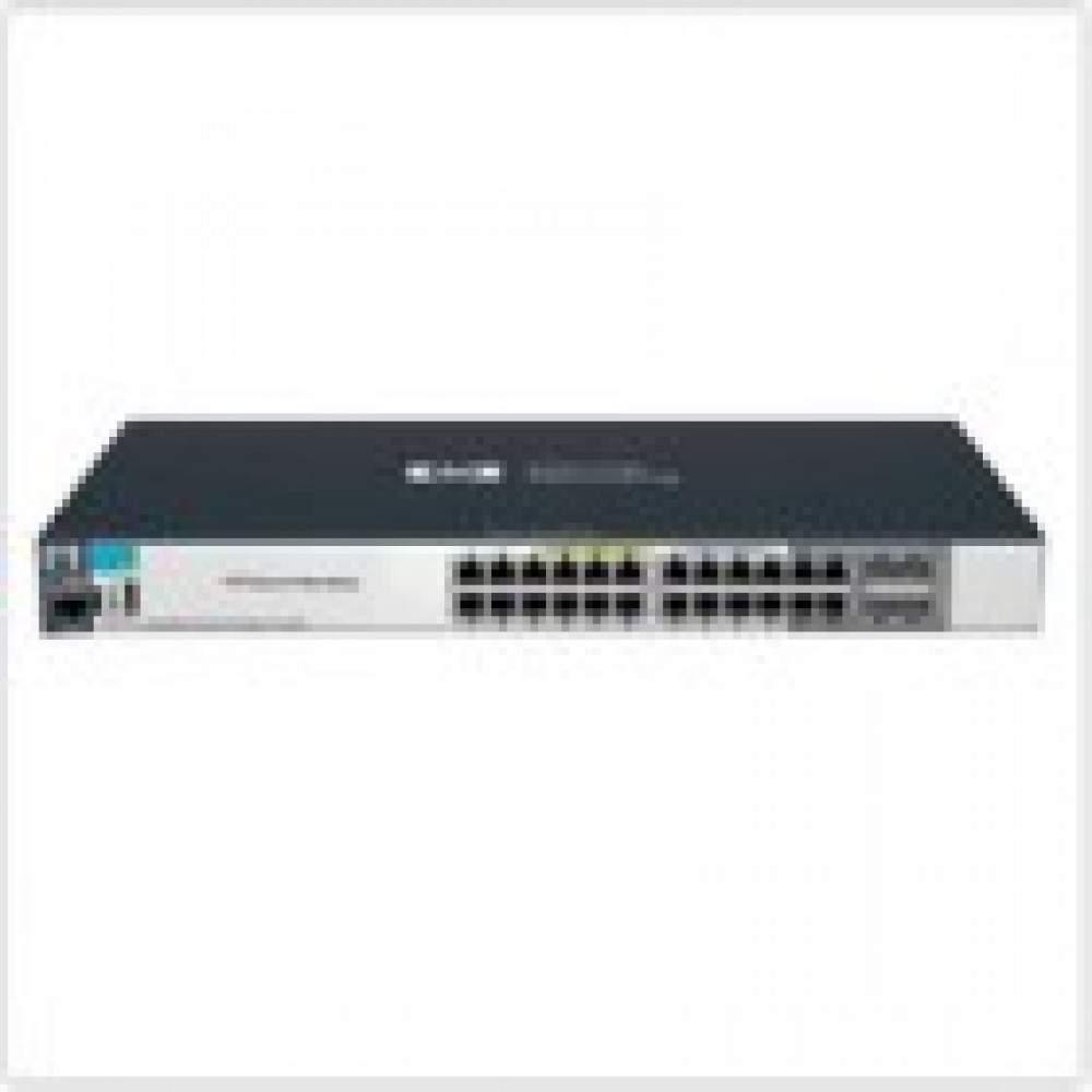 Коммутатор J9299A HP 2520-24G-PoE Switch (Managed, Layer 2, Stackable 19-inch),777