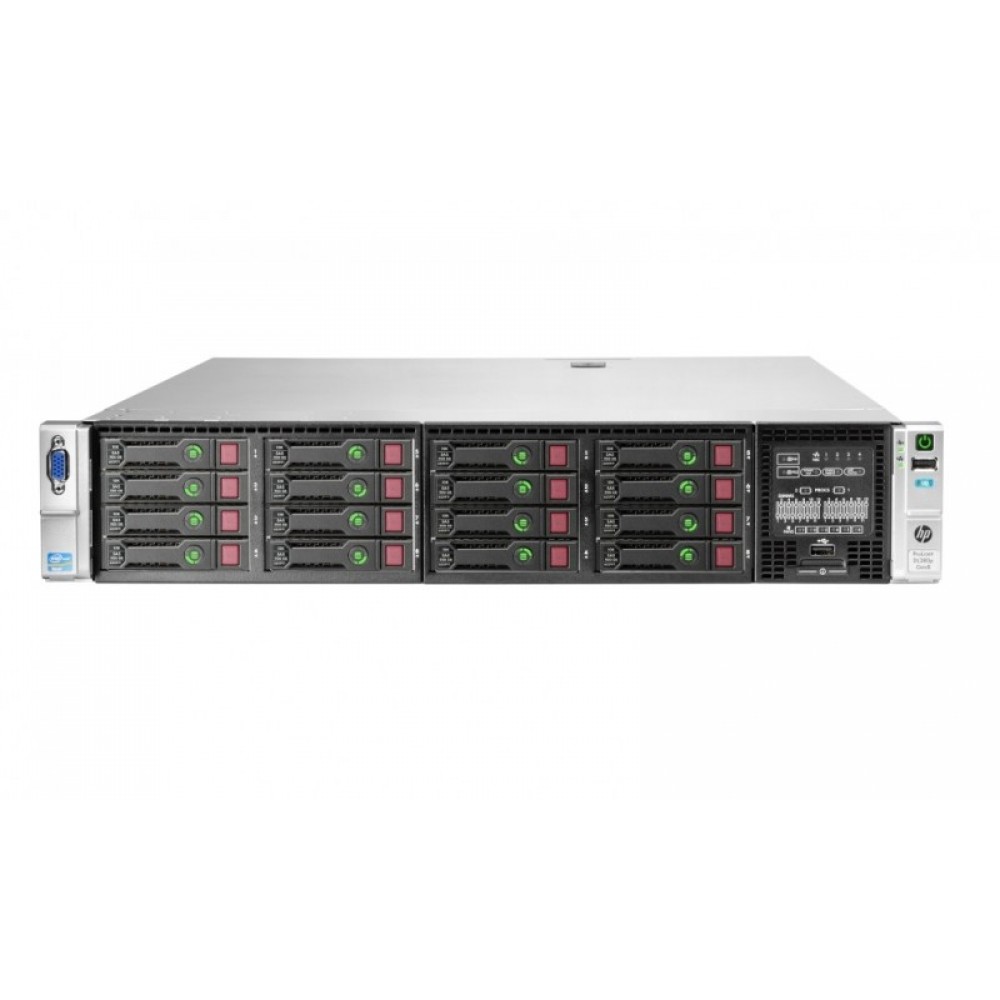 Сервер 704560-421 HP ProLiant DL380p Gen8 Rack(2U)/1xXeon4C E5-2609v2, 1x4Gb,2177