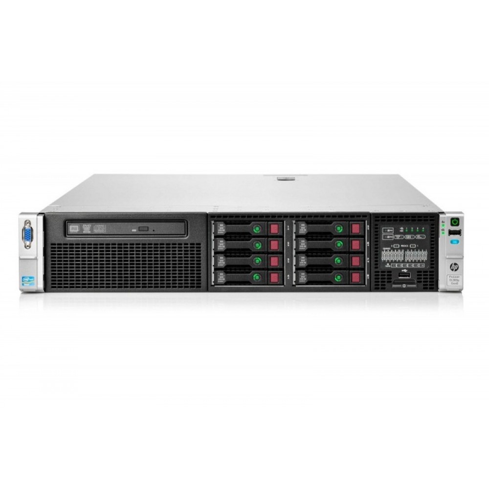 Сервер 709943-421 HP ProLiant DL380p Gen8 Rack(2U)/2xXeon10C E5-2690v2, 2x16Gb,2204