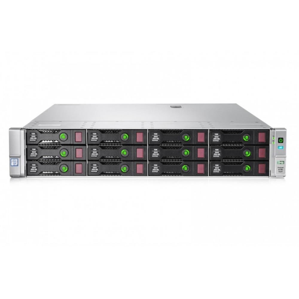 Сервер 826683-B21 HPE ProLiant DL380 Gen9 Rack(2U)/ E5-2620v4/1x16Gb/P840ar/LFF,2498