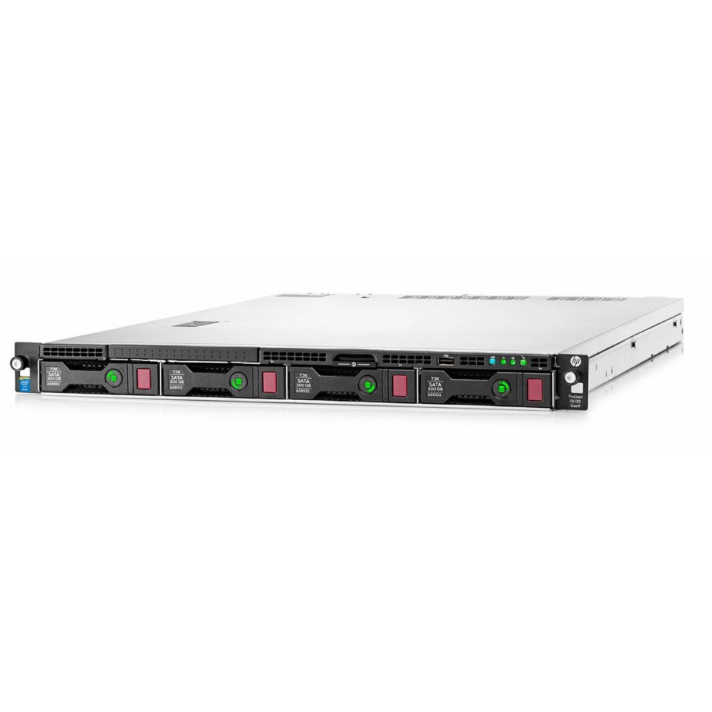 Сервер HPE Proliant DL120 Gen9 E5-2603v3 Hot Plug Rack(1U)/Xeon6C 1.6GHz(15Mb)/1x4GbR1D_2133/B140i(ZM/RAID 0/1/10/5)/noHDD(4)LFF/noDVD/iLOstd(no port)/3HSF/2x1GbEth/EasyRK/1x550W(NHP)